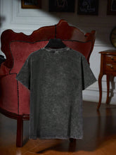 Round Neck Skull & Letter Printed Loose Short Sleeve T-Shirt,Women Clothes,For Summer, 100% Cotton